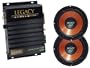 Legacy Great Amplifier/Subwoofer Package for Car/Truck/SUV -- LA120 2 Channel 240W Amplifier + Pair of LWF8X 8" 300W Legacy L Series Woofers
