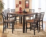 Alonzo Counter Height Dining Room Set - Ashley Furniture