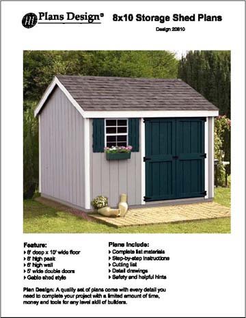 Storage Shed Plans