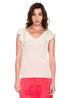 Pedro del Hierro Blusa Seda (Arena)