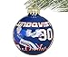 NHL Player Skyline Glass Ball Christmas Ornament- 2 3/4