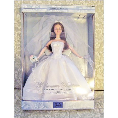 1999 Millennium Wedding Barbie (Brunette)