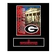 Georgia - Framed Collegiate Wall Logo (13x15 inch)