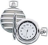 Colibri Antique Finish Silvertone Pocket Watch