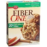 Fiber One Muffins, Apple Cinnamon, 15.3-Ounce Boxes (Pack of 12)