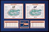 Florida Gators 2007 NCAA Men's Basketball Repeat National Champions Back-2-Back Frame