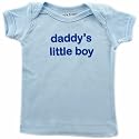 Luvable Friends Tee Top Daddy's Little Boy, Blue 3-6 Months