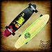 PARADISE Longboard Complete HIM RASTA BAMBOO Kicktail