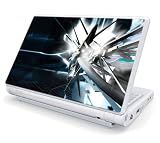 Abstract Tech City Decorative Skin Cover Decal Sticker for Asus Eee PC 700 / Surf Netbook Laptop Notebook