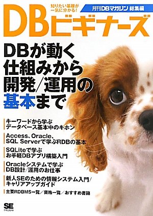 [画像：DBビギナーズ DBが動く仕組みから開発／運用の基本まで]