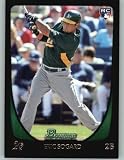 2011 Bowman Draft Baseball Card # 81 Eric Sogard RC - Oakland Athletics (RC - Rookie Card) MLB Trading Card in Screwdown Case!