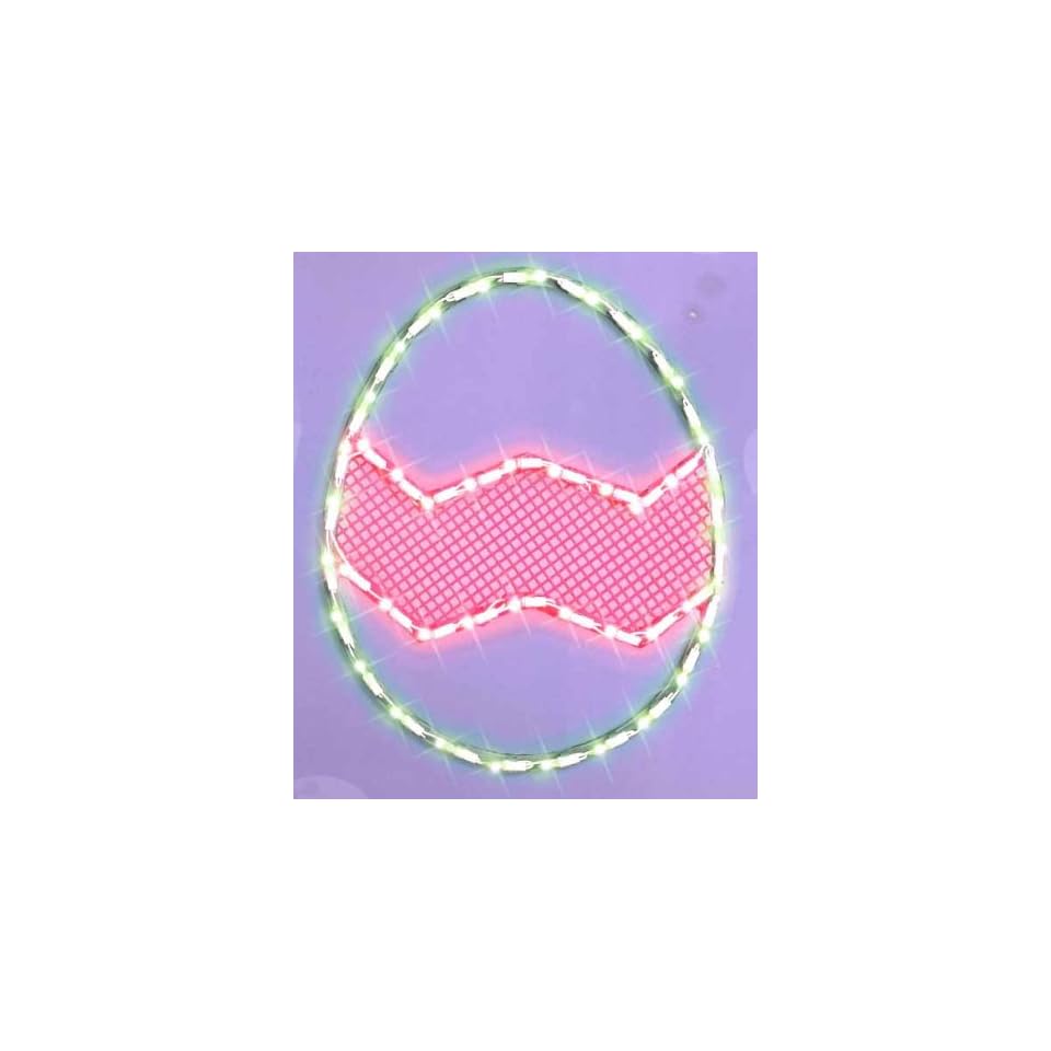 16 5 Lighted Easter Egg Window Silhouette Decoration On Popscreen