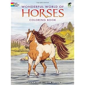 Wonderful World of Horses Coloring Book (Dover Coloring Book)