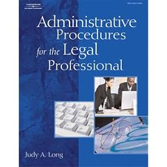 Administrative Procedures for the Legal Professional (West Legal Studies)