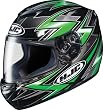 HJC CS-R2 Thunder Full Face Motorcycle Helmet MC-4 Green Medium M 210-943
