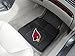 FANMATS - 8883 NFL Arizona Cardinals 2-pc Vinyl Heavy Duty Car Mat , 18