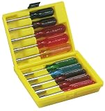 Xcelite HS618 10-Piece Inch Sizes Nut Driver Kit