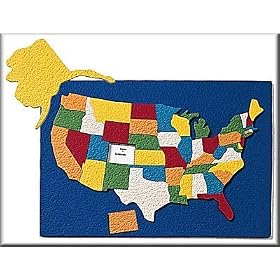 Fit-A-State Puzzle by Lauri Toys