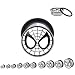 Search : 1" (25mm) - Pair of Single Flared Steel Spider-Man Logo Plugs