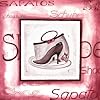 Fashion Shoes I Art Poster Print by Alfred Gockel