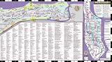 Streetwise Manhattan Map - Laminated City Street Map of Manhattan, New York - Folding pocket size travel map with subway map, bus map
