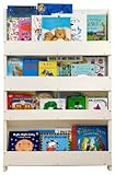 Tidy Books Bookcase (White, No Letters)