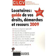 Locataires : guide de vos droits, d�marches et recours