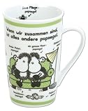 Sheepworld 40594 Porzellantasse - Wenn wir zusammen sind, ist alles andere pupsegal, gross
