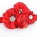 Bloomposh Baby Girl Red Headbands with Bows
