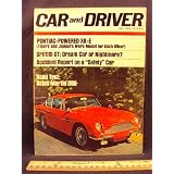 1966 66 July CAR AND DRIVER Magazine (Features: Road Test on Aston Martin DB6 &... by Car and Driver