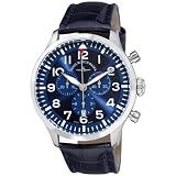 Zeno Men's 6569-5030Q-A4 Navigator Blue Chronograph Dial Watch