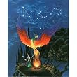 (16x20) Sue Dawe Wizard Fire Phoenix Animal Art Print POSTER