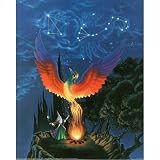 (16x20) Sue Dawe Wizard Fire Phoenix Animal Art Print POSTER