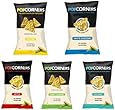 Medora Snacks Popcorners Popped Corn Chips Variety Mix 1.1 Ounce Bags (40 Pack)