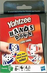 YAHTZEE HANDS DOWN CARD GAME