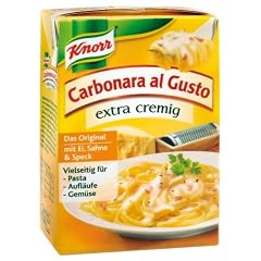 Knorr Tomato al Carbonara, 16er Pack (16 x 360 ml Packung)
