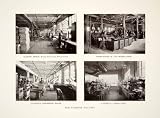 1926 Print Heywood Wakefield Company Furniture Factory Wicker Assembly Carriage - Original Halftone Print