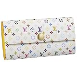 LOUIS VUITTON (ルイヴィトン) モノグラムマルチカラー ポルトフォイユ・サラ M93743 シトロン 並行輸入品