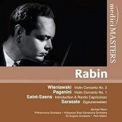 Wieniawski: Violinkonzert Nr. 2 d-Moll op. 22 / Paganini: Violinkonzert Nr. 1 D-Dur op. 6 / Saint-Saens: Introduction et Rondo capriccioso op. 28 / Sarasate: Zigeunerweisen op. 20 / Dinicu: Hora staccato / Paganini: Moto perpetuo op. 11