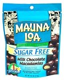 Mauna Loa Sugar Free Milk Chocolate Macadamia Nuts 4oz - 3pack