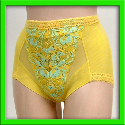 Buy Venus Marigold sheer Floral Short Shaper #3273 sz S M
