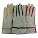 Knitted Wool with Genuine Suede Leather Palm Casual/Driving Gloves