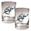 Washington Wizards 2pc Rocks Glass Set - Primary Logo NBA Basketball