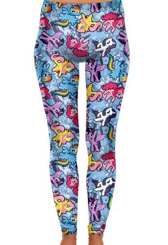 My Little Pony Group Sublimation Leggings (Medium)
