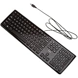 AmazonBasics Wired Keyboard
