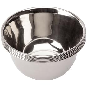 Lacor - 14012 - 6 Petit Bols - Inox / Garinox - 12 cm - 0.4 L