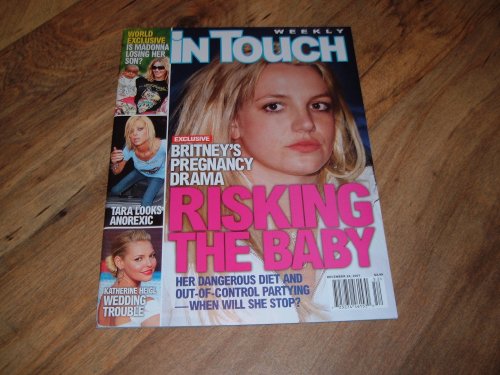 In Touch Weekly Magazine-December 24, 2007 issue-Britney Spears Pregnancy Drama.