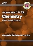 A-Level year 1 & AS chemistry : exam board: Edexcel : complete revision & practice