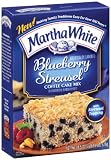 Martha White Blueberry Streusel Coffee Cake Mix, 18.5-Ounce Boxes (Pack of 6)