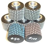 2 Monster Dry Diamond Polishing Drums - Set of 7